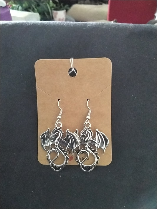 Dragon earrings