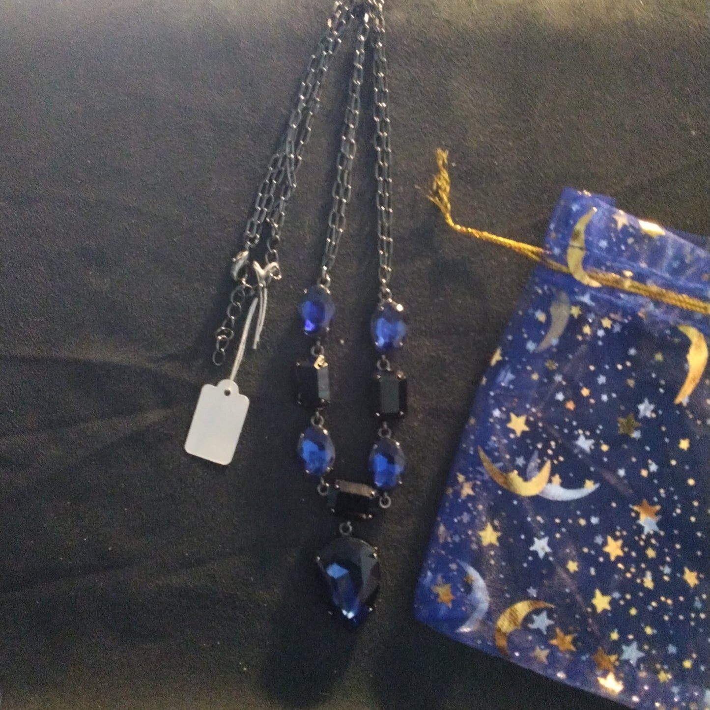Blue Gem Necklace