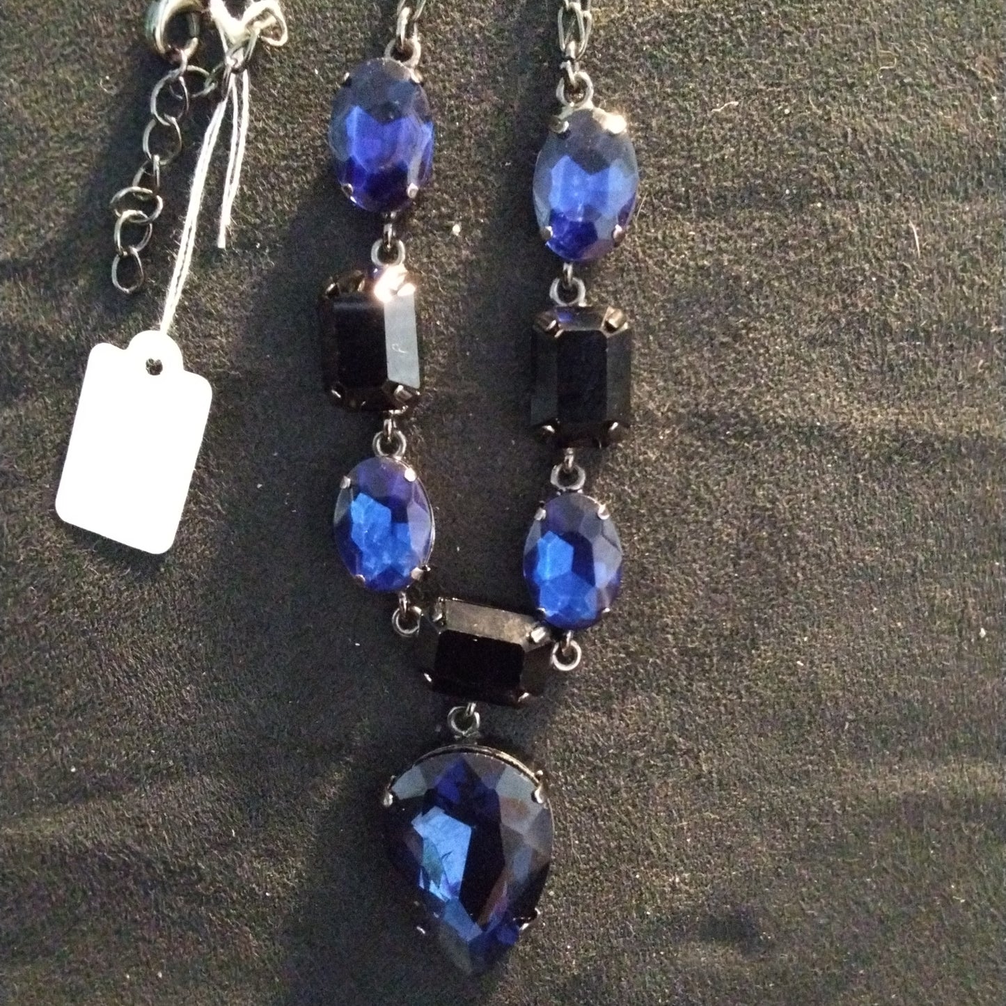 Blue Gem Necklace