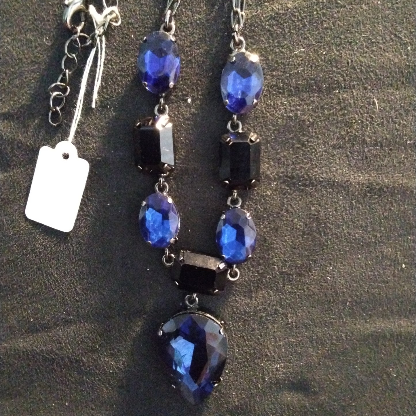 Blue Gem Necklace