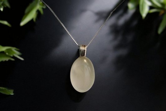 Quartz Pendant on SS Chain