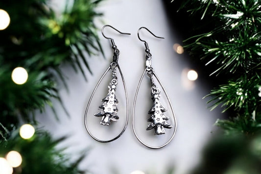 Christmas Tree Earrings