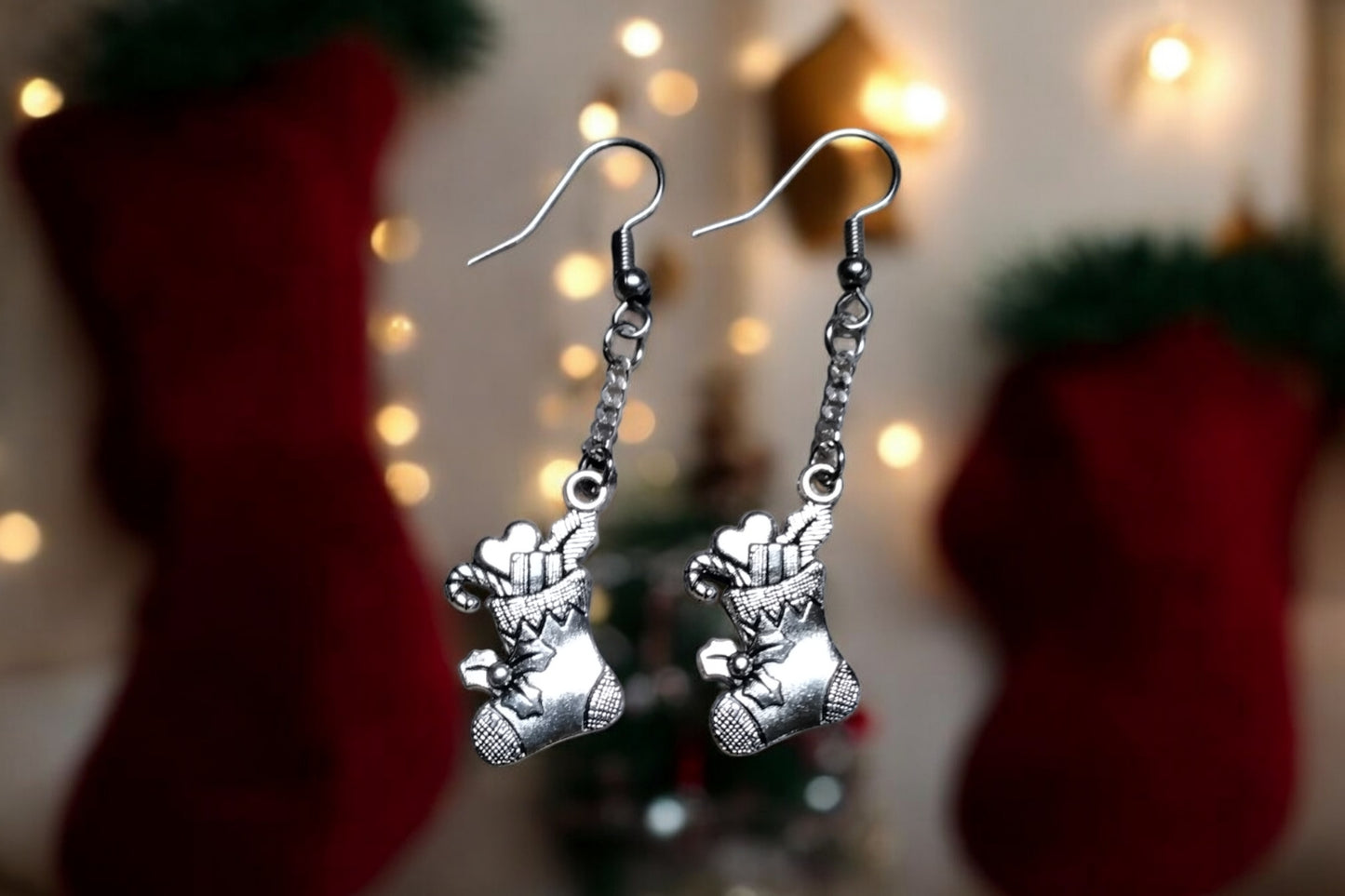 Christmas Stocking earrings