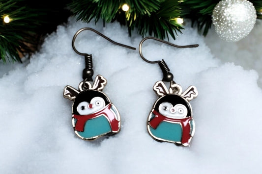 Penguin Earrings