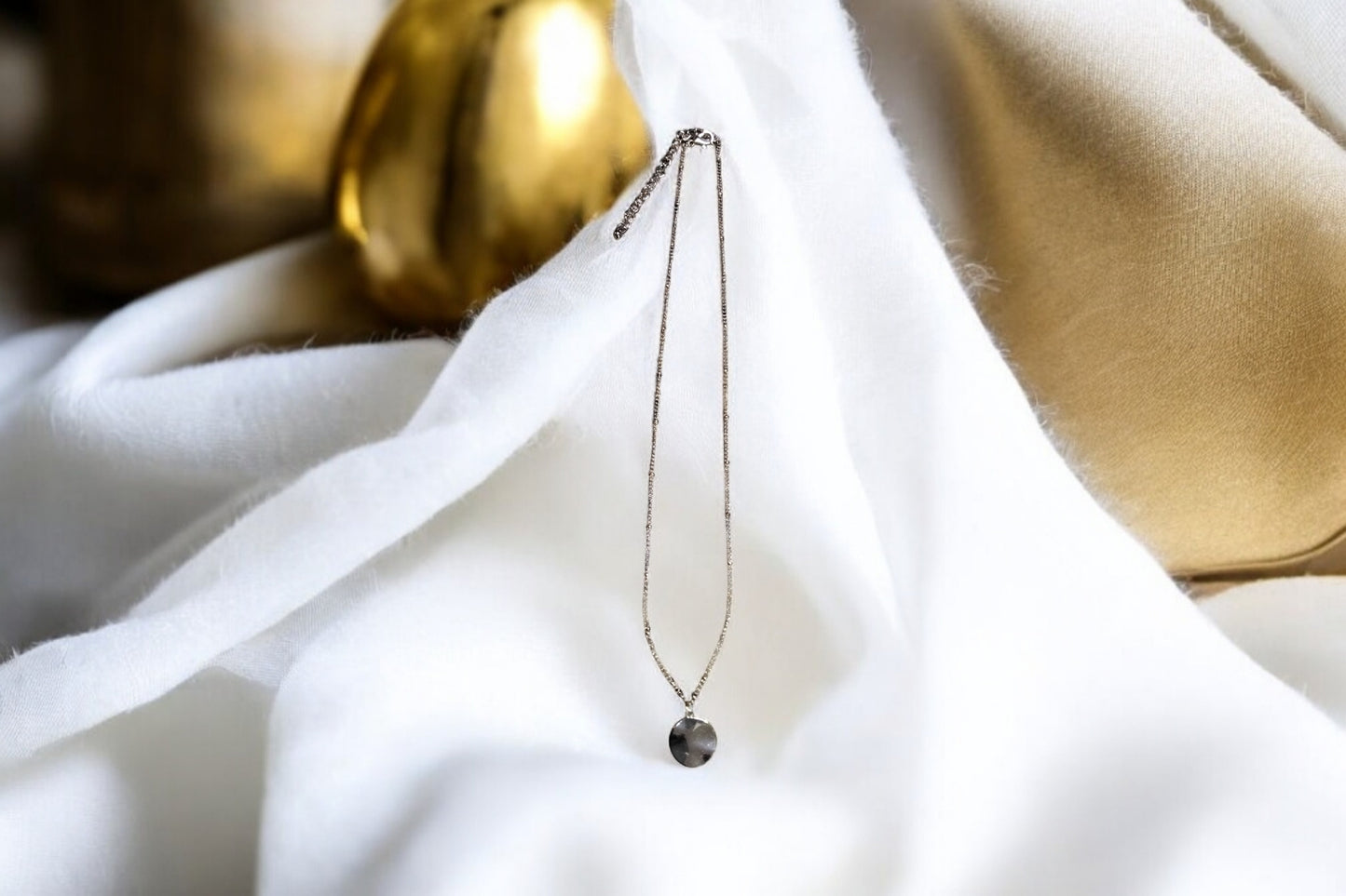Bronze Ball Necklace