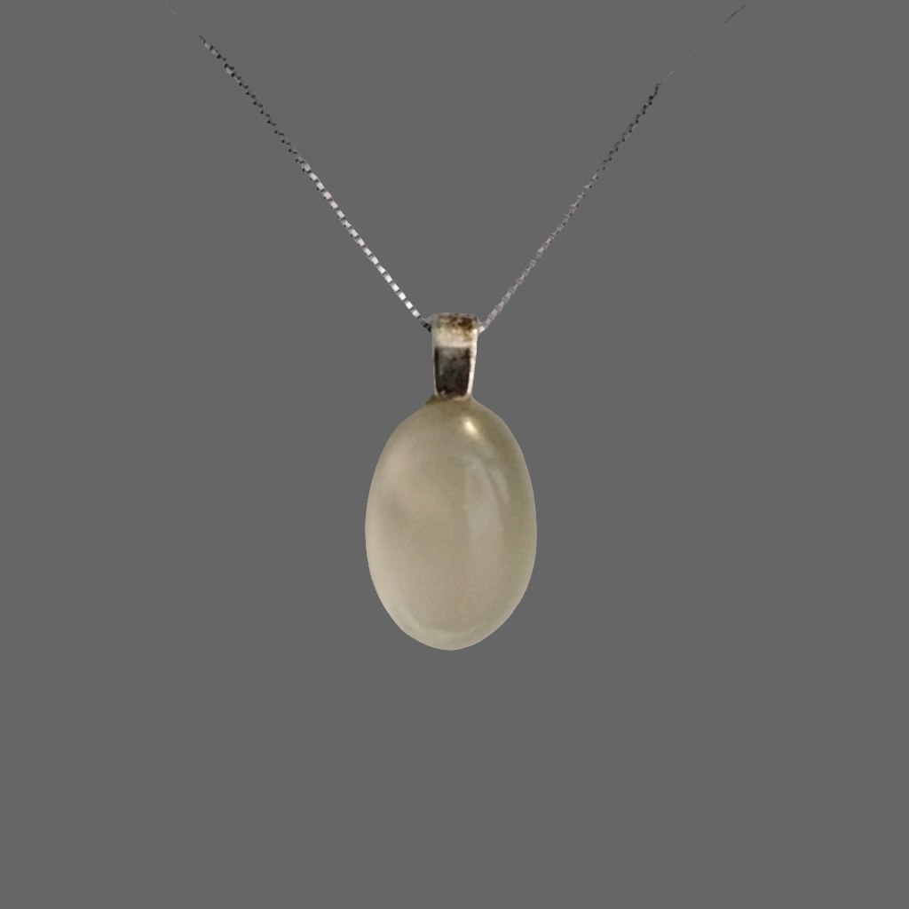 Quartz Pendant on SS Chain