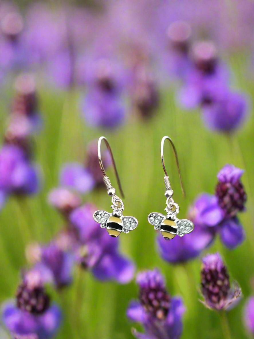 Honey Bee Earrings